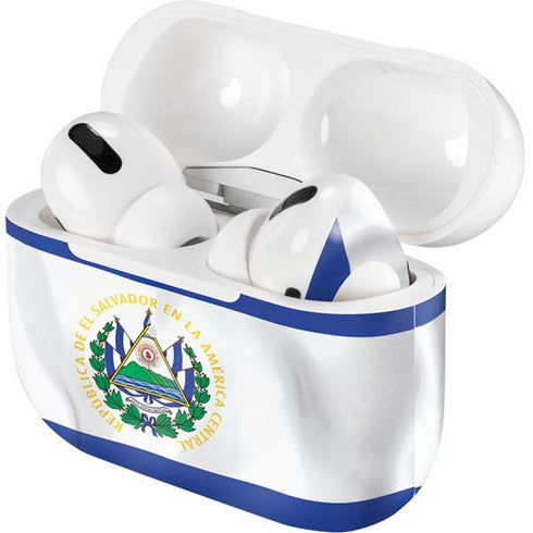 El Salvador Flag Apple AirPods Pro Skin